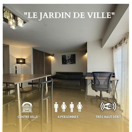Le Jardin De Ville Grenoble Exterior foto